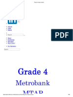 Mtap Reviewer Grade 4