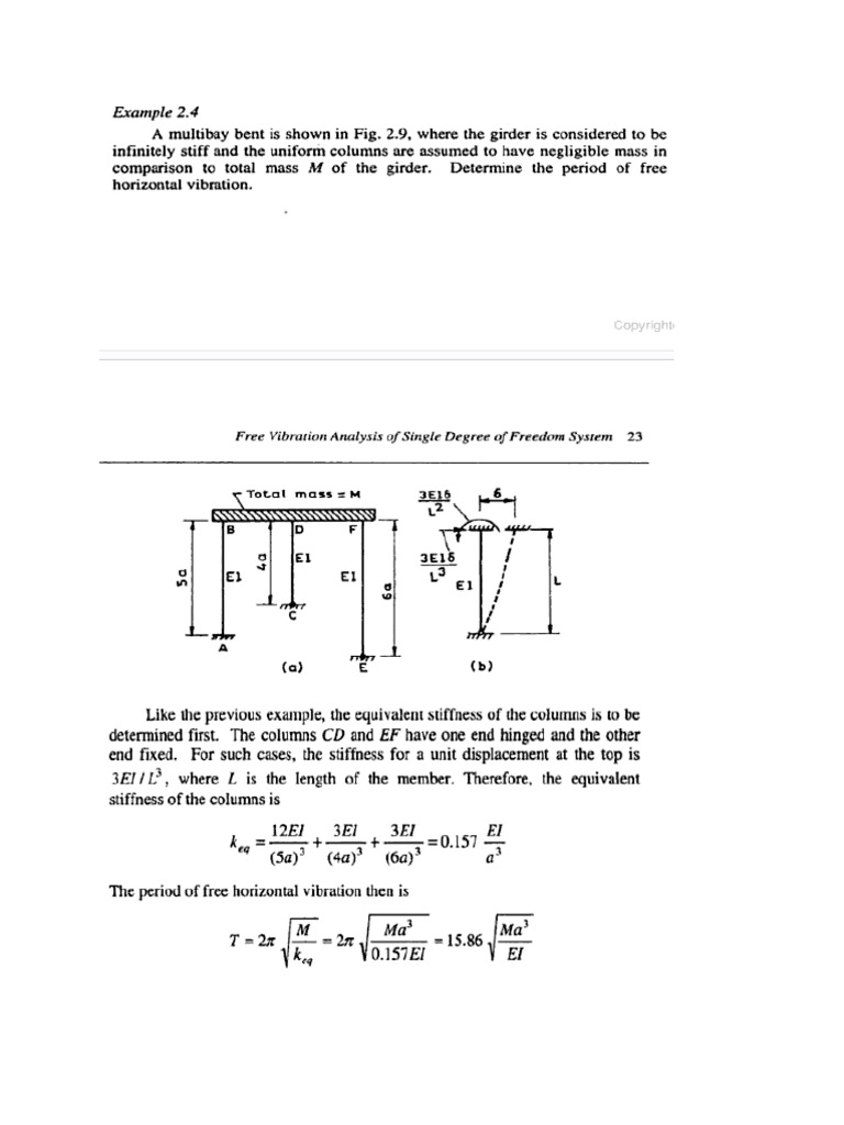 Vibration, Dynamics and Structural Systems by Madhujit Mukhophadhyay | PDF