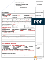 Demande de Visa Rempli