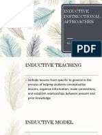 Inductive Instructional Approaches