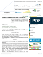 INSTRUÇÃO NORMATIVA Nº 106, de 24 de Julho de 2012