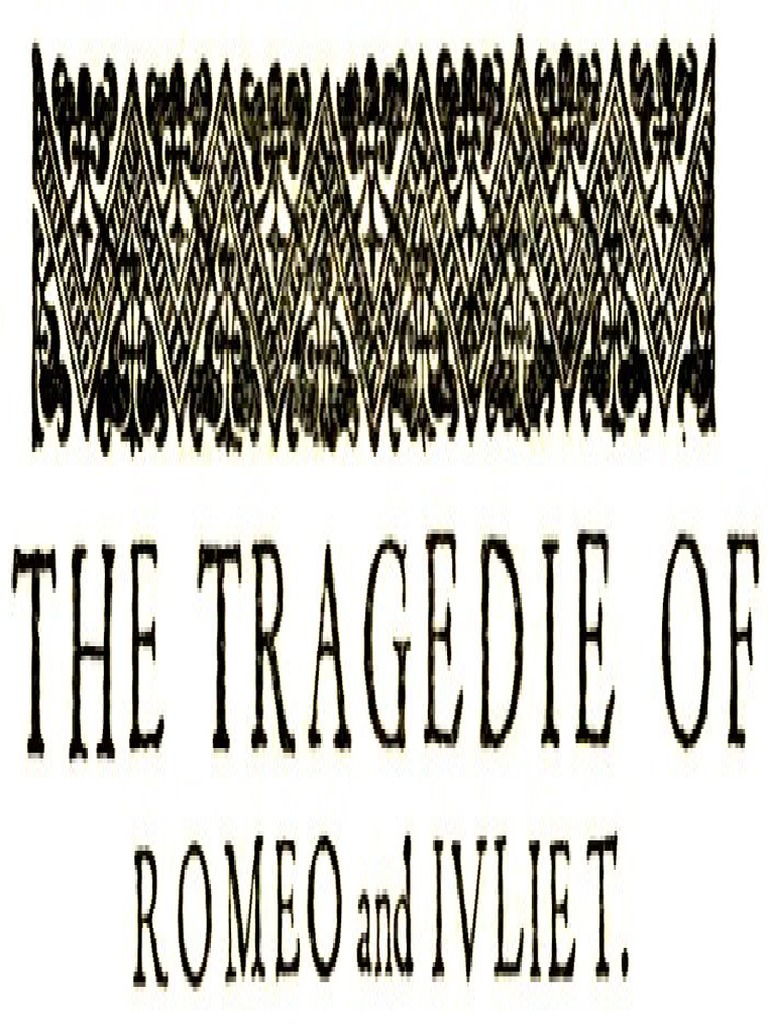 Romeo and Juliet by William Shakespeare PDF Characters In Romeo And Juliet Romeo And Juliet