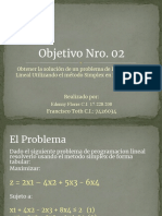 Objetivo Nro 02