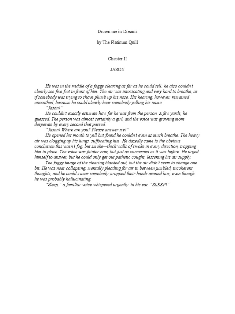 Drown Me in Dreams by The Platinum Quill PDF
