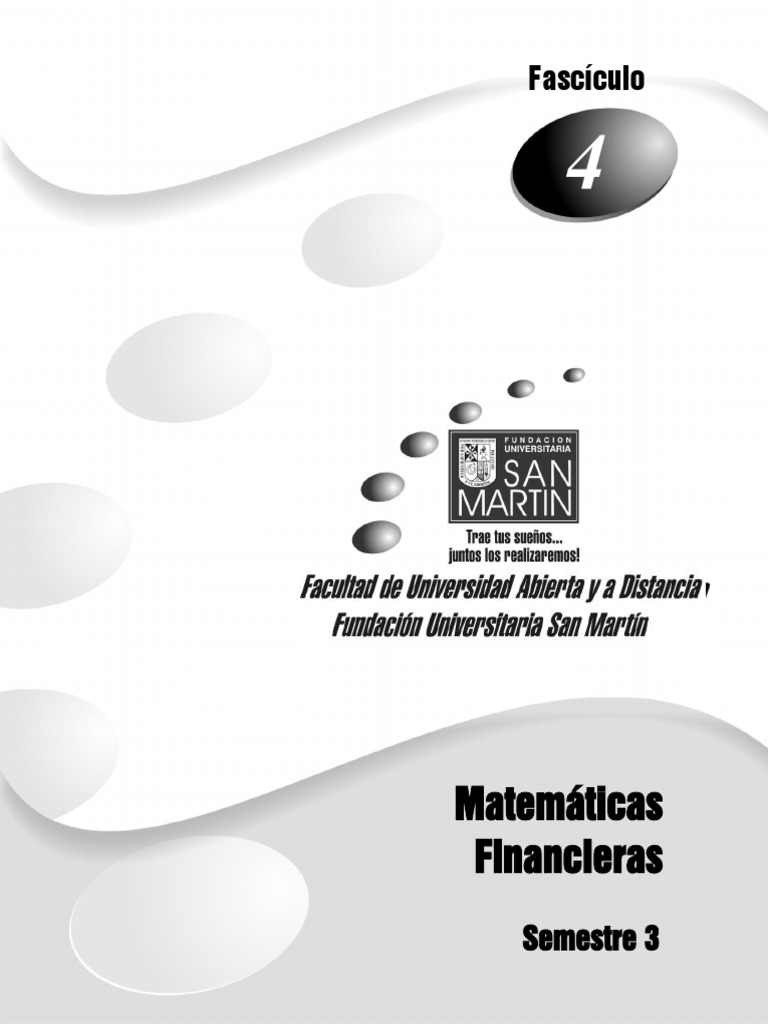 Matemticas Financieras - 4 PDF | PDF | Finanzas Matemáticas | Bancos