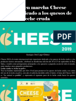 Eustiquio José Lugo Gómez - Ya Está en Marcha Cheese 2019, Dedicado A Los Quesos de Leche Cruda