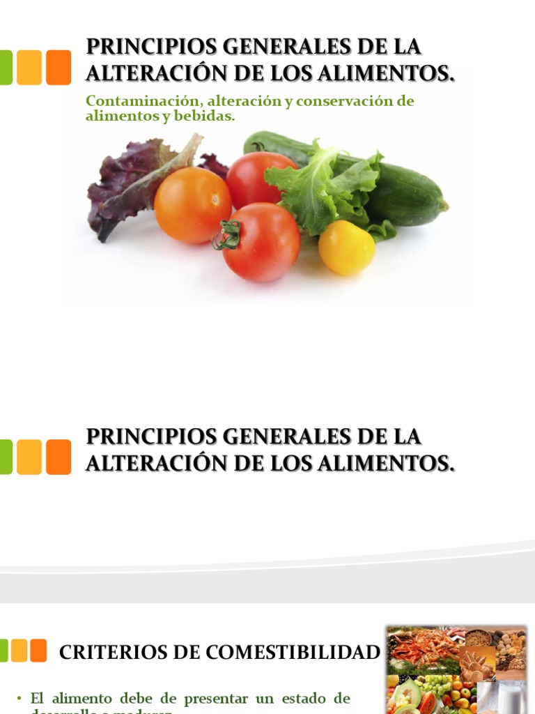 Contaminación y Alteración de Alimentos | PDF | Alimentos | Microorganismo