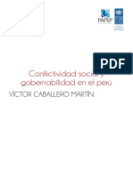 conflictividad social y gobernabilidad en el Perú
