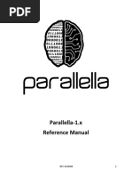 Parallella-1.x Reference Manual