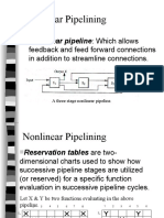 Nonlinear Pipelining: Nonlinear Pipeline: Which Allows