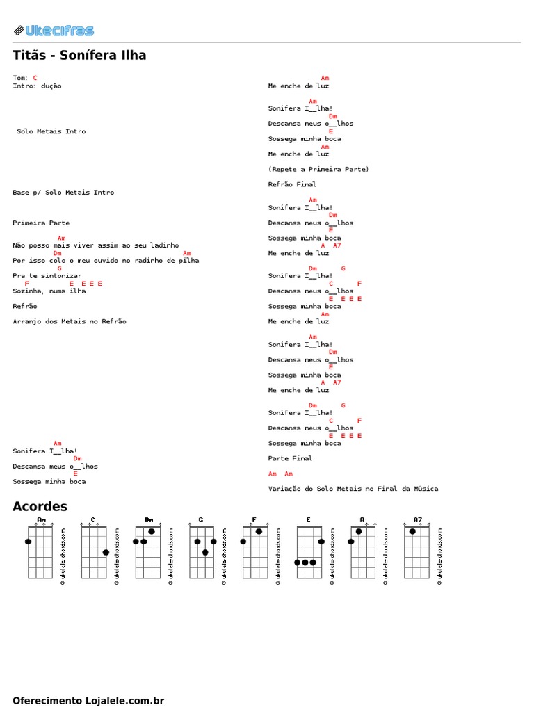 Espumas ao Vento - Fagner Cifra para Ukulele [Uke Cifras]