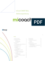 Micoach SMART BALL Bedienungsanleitung