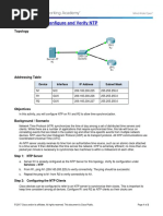 10.2.1.4 Packet Tracer - Configure and Verify NTP