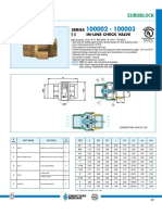 Bonomi Euroblock Check Valve