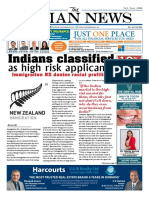 Indians Classified: As High Risk Applicants