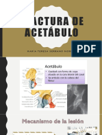 Fracturas de Acetabulo