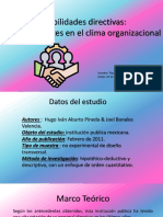 Clima Organizacional