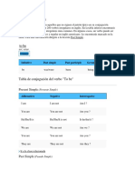 Irregular Verbs Chart