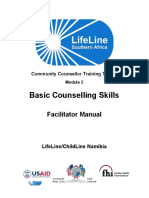 Basic Counselling Skills: Facilitator Manual