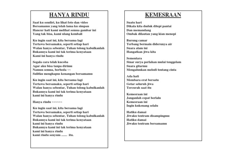 Lirik Lagu Perpisahan Pdf