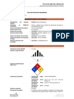 HDST Nº3 Polvos Metalurgicos