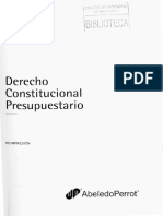 Derecho Constitucional Presupuestario: Abe I Edoperrot