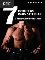 7 Estímulos Para Aumentar o Metabolismo do seu corpo