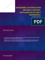 Asincronías en Ventilación Mecánica