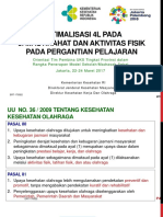 (Kesjaor) Optimalisasi 4L Pada Jam Istirahat Dan Aktifitas Fisik