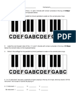 12 Bar Blues Improv Worksheet - Pages