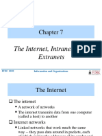 The Internet, Intranets, and Extranets: ITEC 1010 Information and Organizations