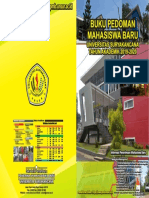 Cover Buku Pedoman Penerimaan Mahasiswa Baru 2019 PMB PDF