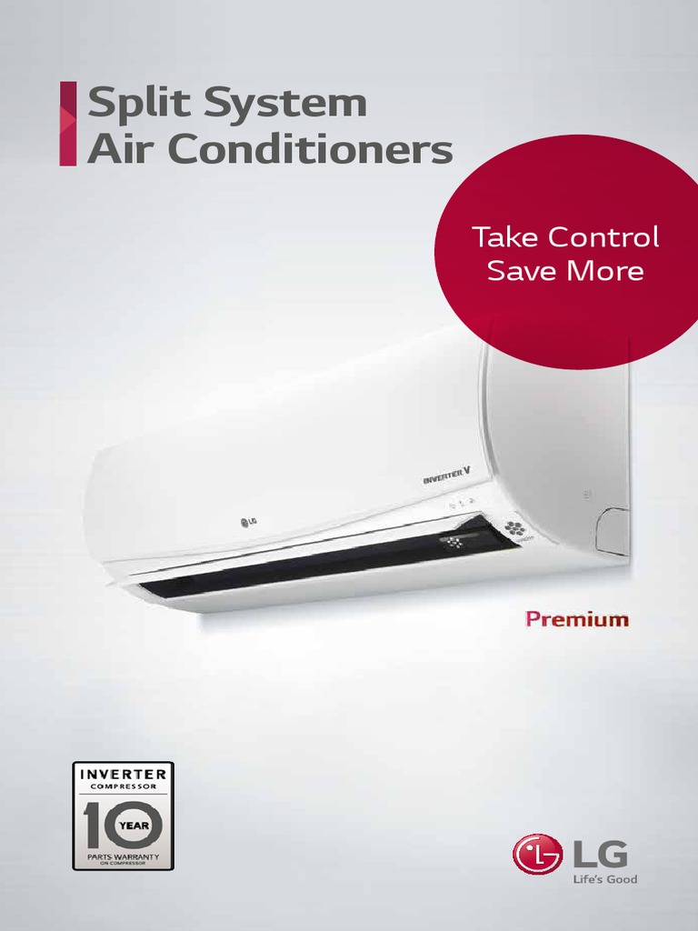 LG Split System Air Conditioners: Smart Technologies for Energy ...