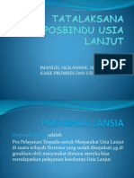 Materi POSYANDU LANSIA