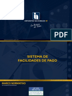 FACILIDADES DE PAGO