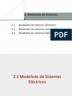 2.1 Modelado de Sistemas Eléctricos