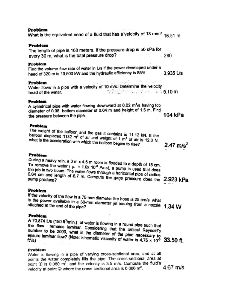 Esas Fluid Dynamics PDF
