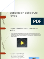 Elaboración Del Cloruro Férrico