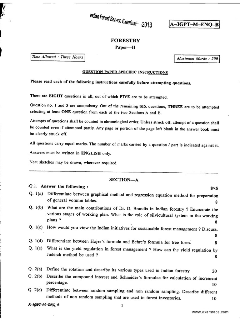 IFS Forestry 2013 Part 2 | PDF | Forests | Natural Environment