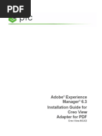 Adobe Experience Installation Guide For Creo en