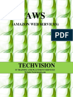 Techvision: (Amazon Web Services)