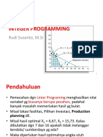 6 Integer Programing