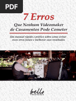 7 erros que nenhum videomaker pode cometer