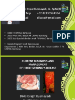 Current Diagnosis and Management of Hirschsprung's Disease