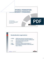 Permeation Measurement Standards