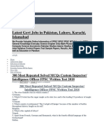 Latest Govt Jobs in Pakistan, Lahore, Karachi, Islamabad