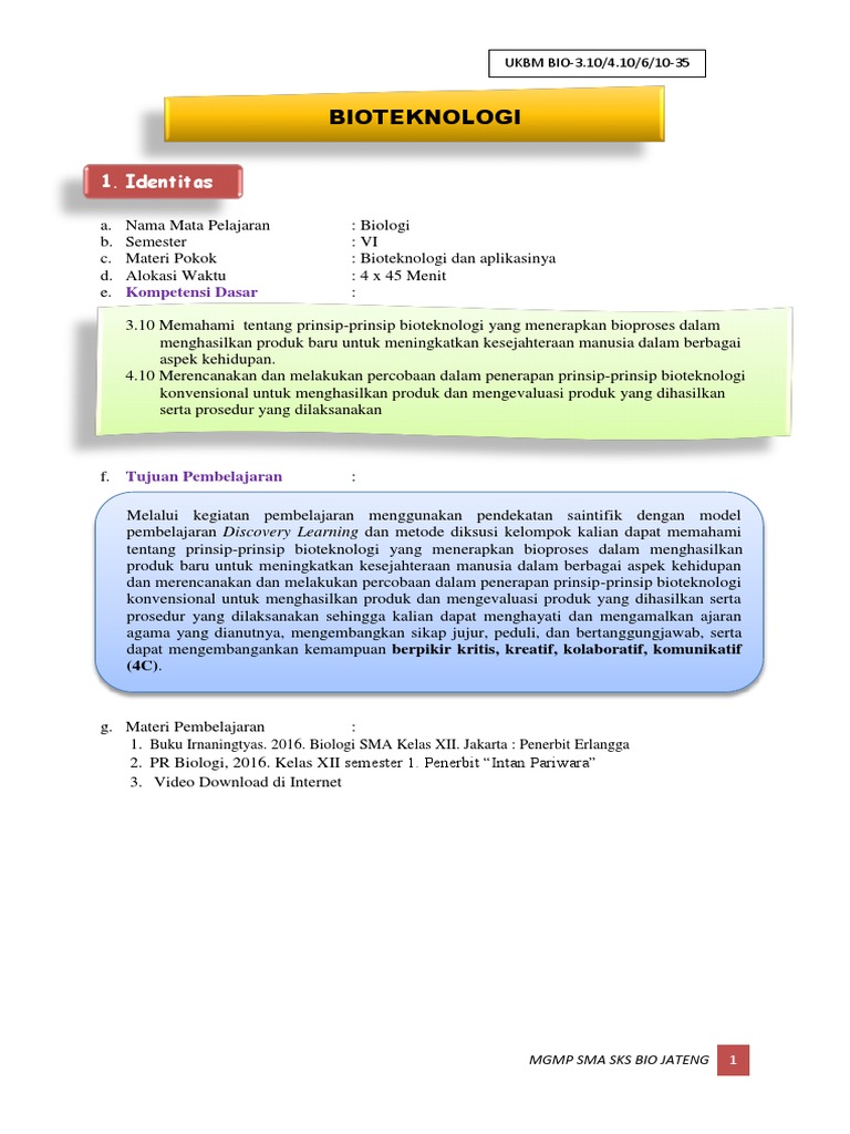 Ukbm Bio 3 10 4 10 6 10 35 Bioteknologi