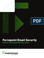 Forcepoint'S Cloud and On Premise Email Security