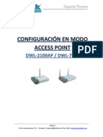 Configura tu AP D-Link en modo Access Point