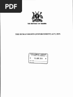 Human Rights (Enforcement) Act, 2019